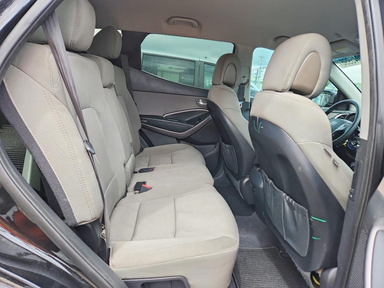 2015 Hyundai Santa Fe Sport 2.4l Black vin: 5XYZU3LB3FG299822