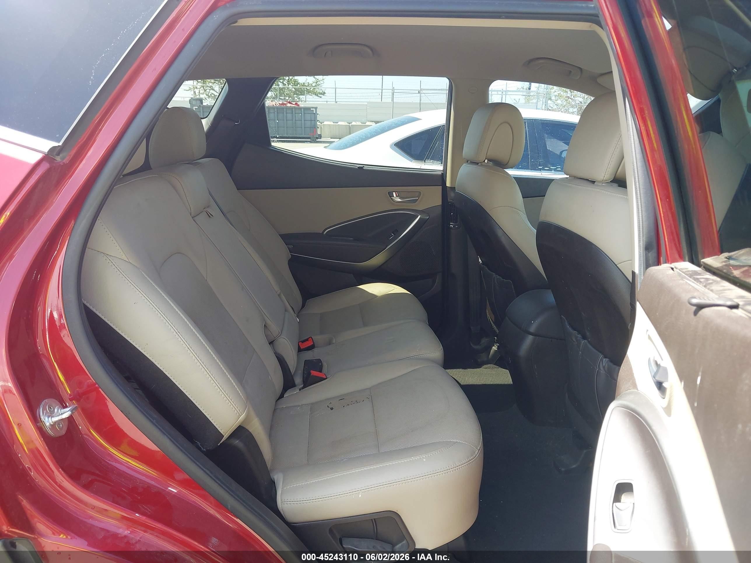 2018 Hyundai Santa Fe Sport 2.4l Red vin: 5XYZU3LB3JG556891