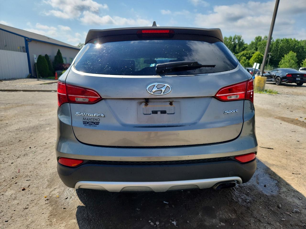 2013 Hyundai Santa Fe Sport 2.4l Gray vin: 5XYZU3LB4DG002554