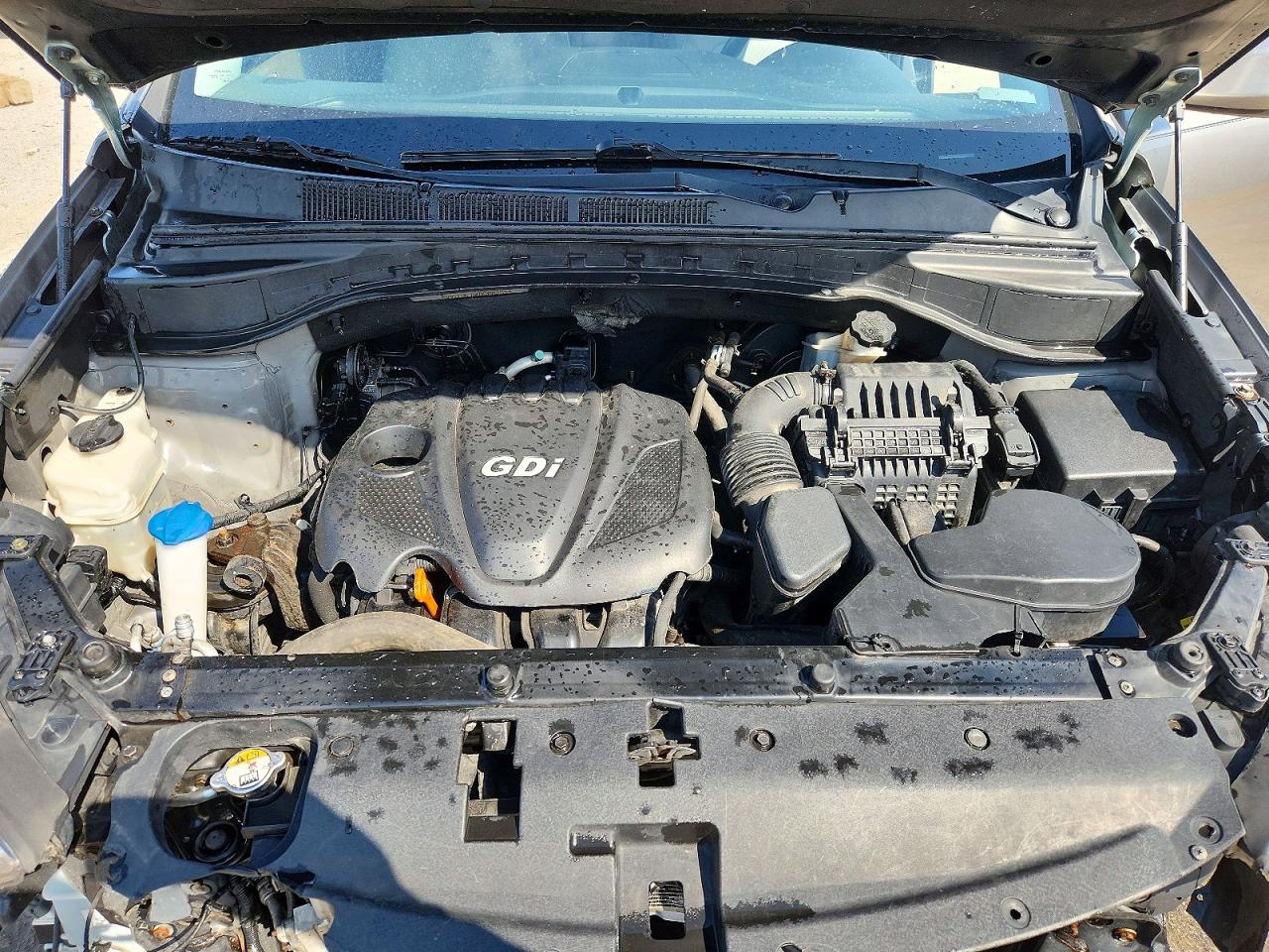 2013 Hyundai Santa Fe Sport 2.4l Gray vin: 5XYZU3LB4DG002554