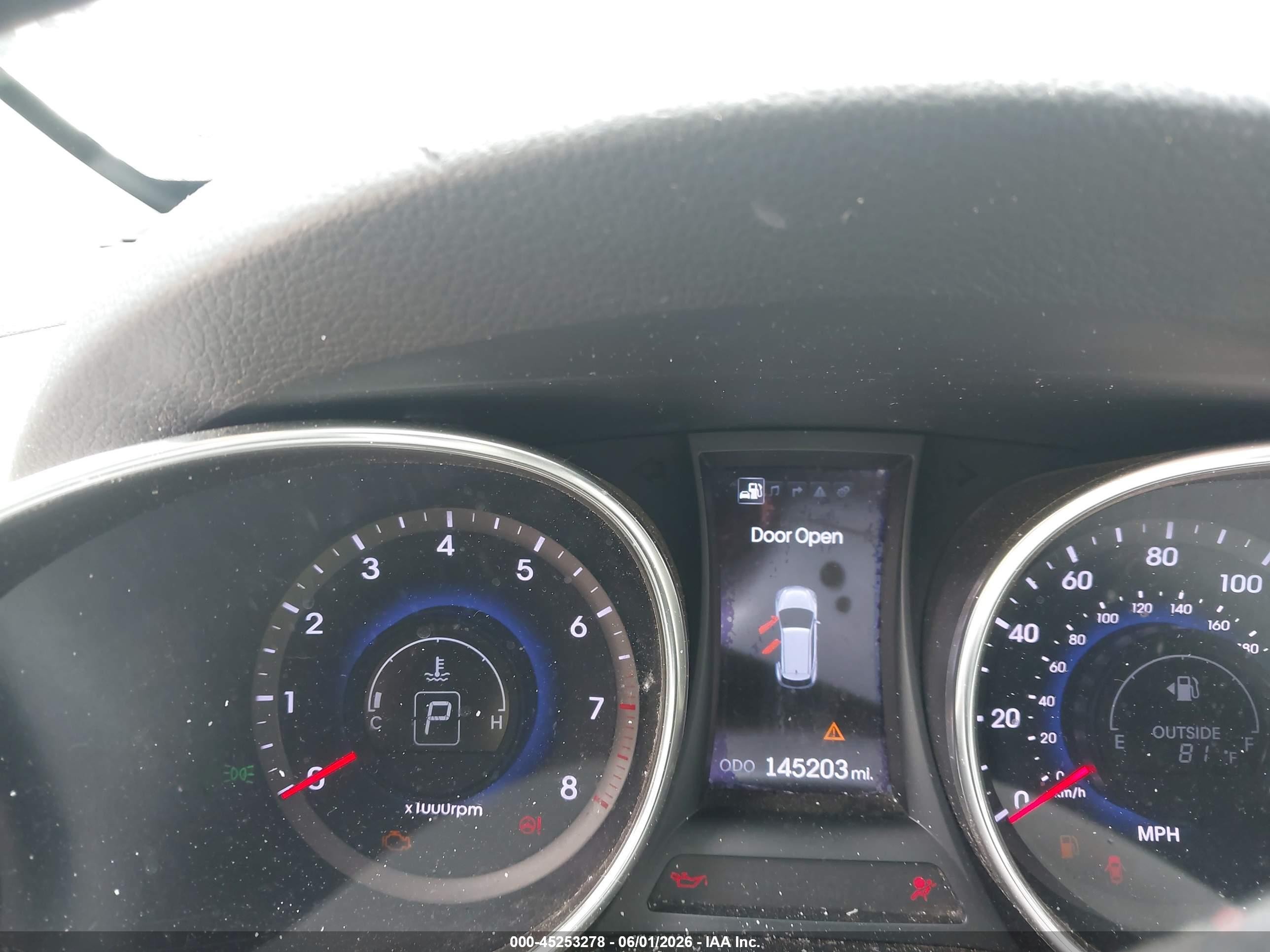2013 Hyundai Santa Fe Sport Белый vin: 5XYZU3LB4DG007897