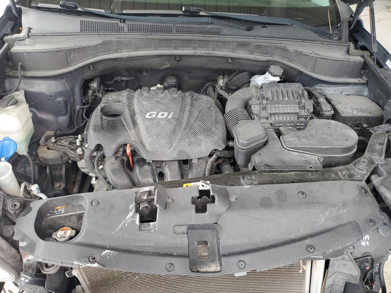 2013 Hyundai Santa Fe Sport 2.4l Синий vin: 5XYZU3LB4DG015630