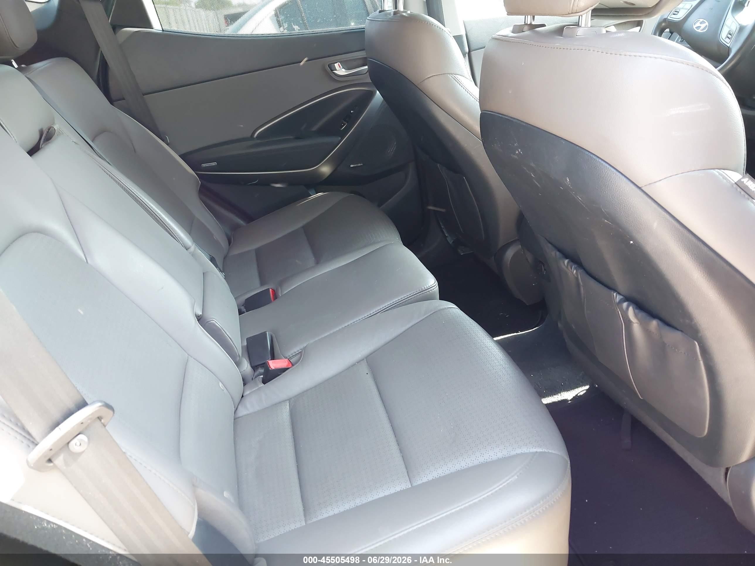 2013 Hyundai Santa Fe Sport Black vin: 5XYZU3LB4DG070224