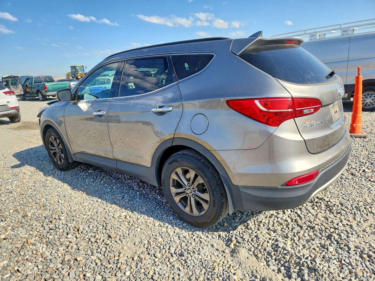 2013 Hyundai Santa Fe Sport 2.4l Gray vin: 5XYZU3LB4DG070398