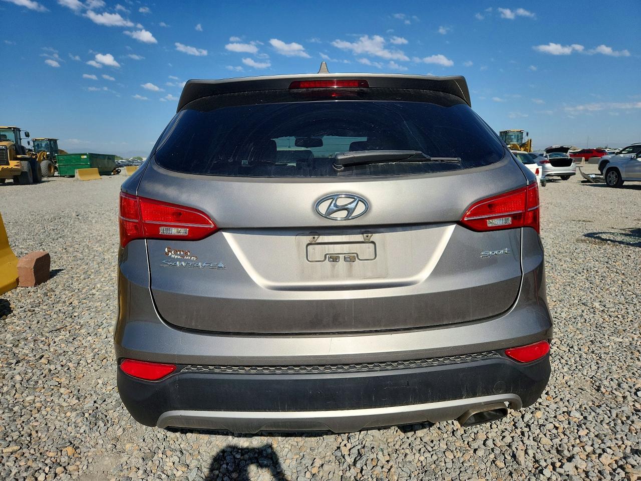 2013 Hyundai Santa Fe Sport 2.4l Gray vin: 5XYZU3LB4DG070398