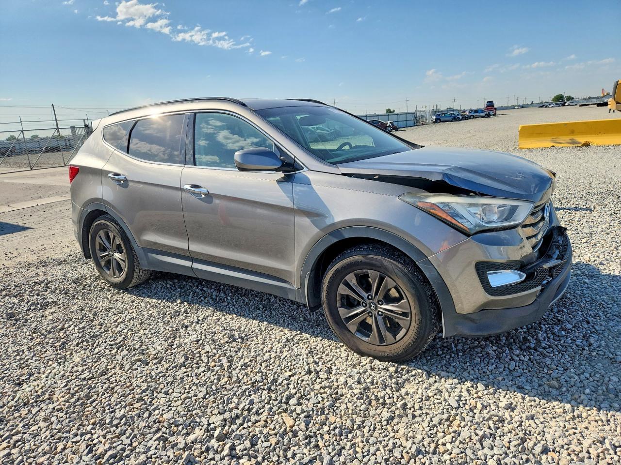 2013 Hyundai Santa Fe Sport 2.4l Gray vin: 5XYZU3LB4DG070398