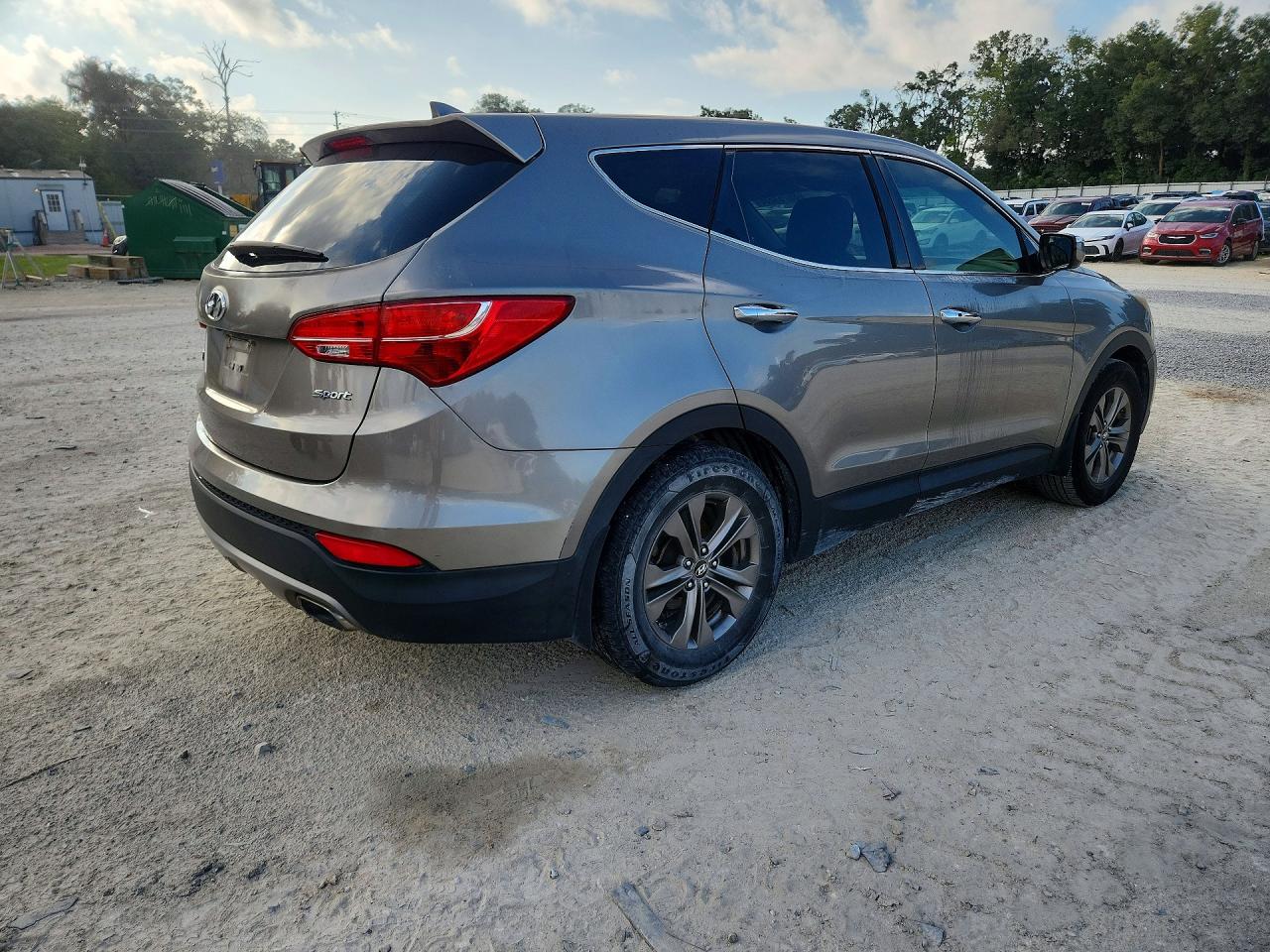 2013 Hyundai Santa Fe Sport 2.4l Серый vin: 5XYZU3LB4DG108311