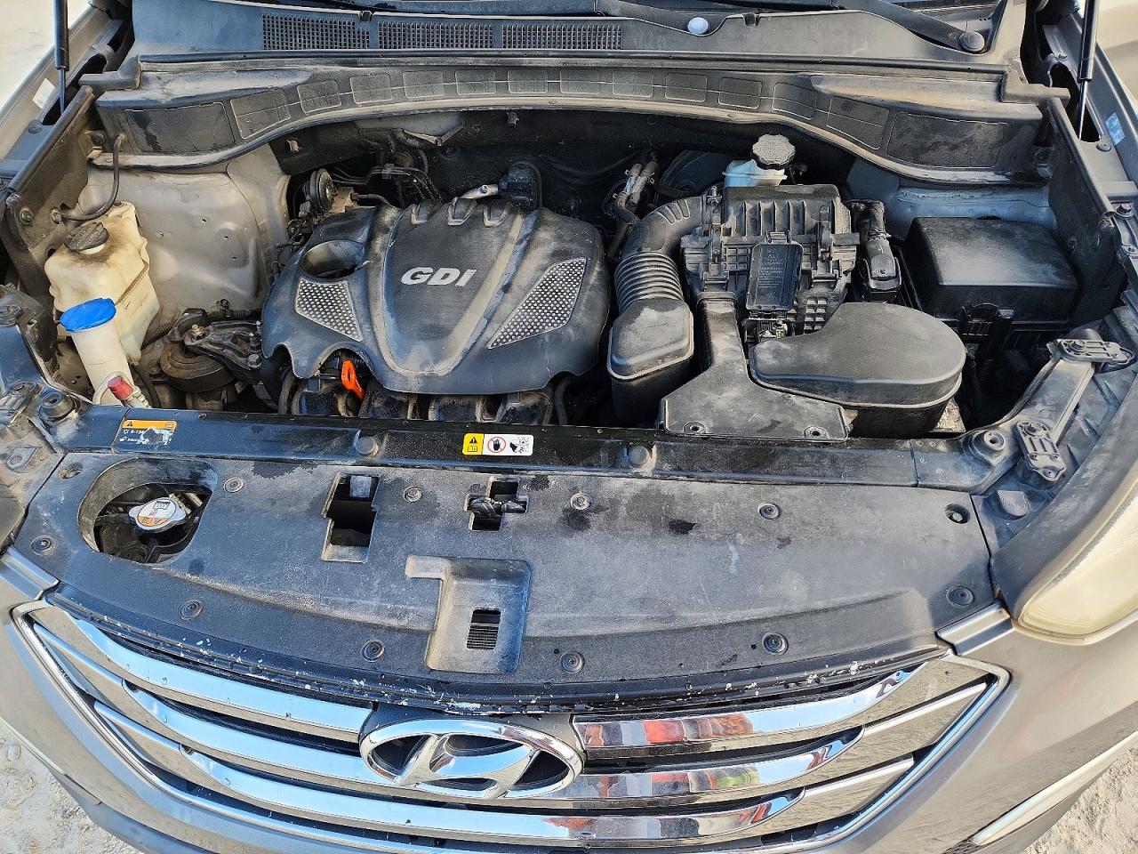 2013 Hyundai Santa Fe Sport 2.4l Серый vin: 5XYZU3LB4DG108311