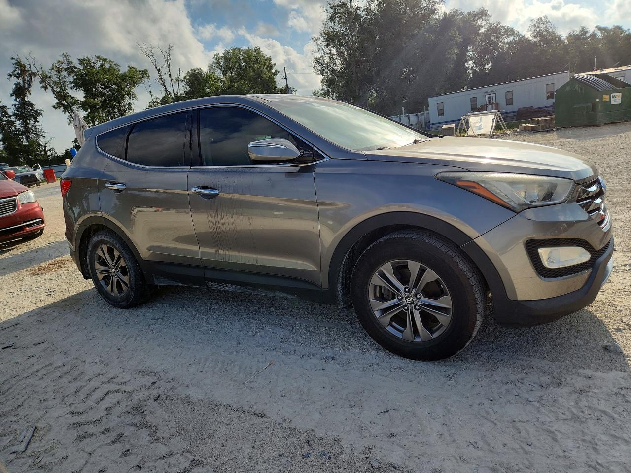 2013 Hyundai Santa Fe Sport 2.4l Серый vin: 5XYZU3LB4DG108311