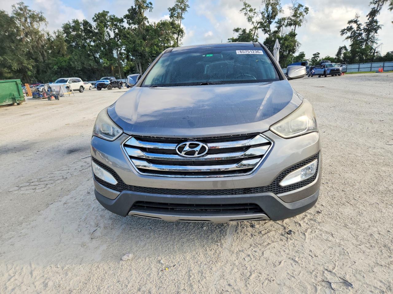2013 Hyundai Santa Fe Sport 2.4l Серый vin: 5XYZU3LB4DG108311