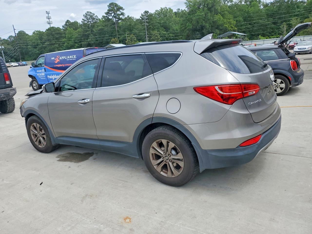 2013 Hyundai Santa Fe Sport 2.4l Gray vin: 5XYZU3LB4DG110995