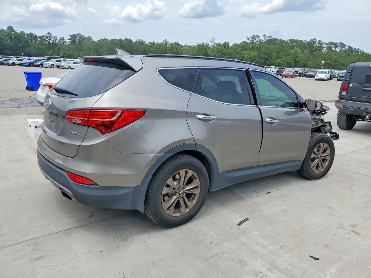 2013 Hyundai Santa Fe Sport 2.4l Gray vin: 5XYZU3LB4DG110995