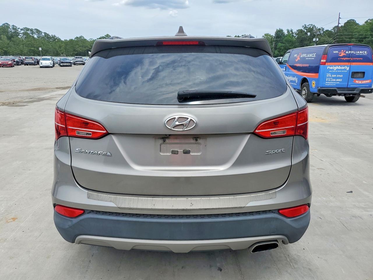 2013 Hyundai Santa Fe Sport 2.4l Gray vin: 5XYZU3LB4DG110995