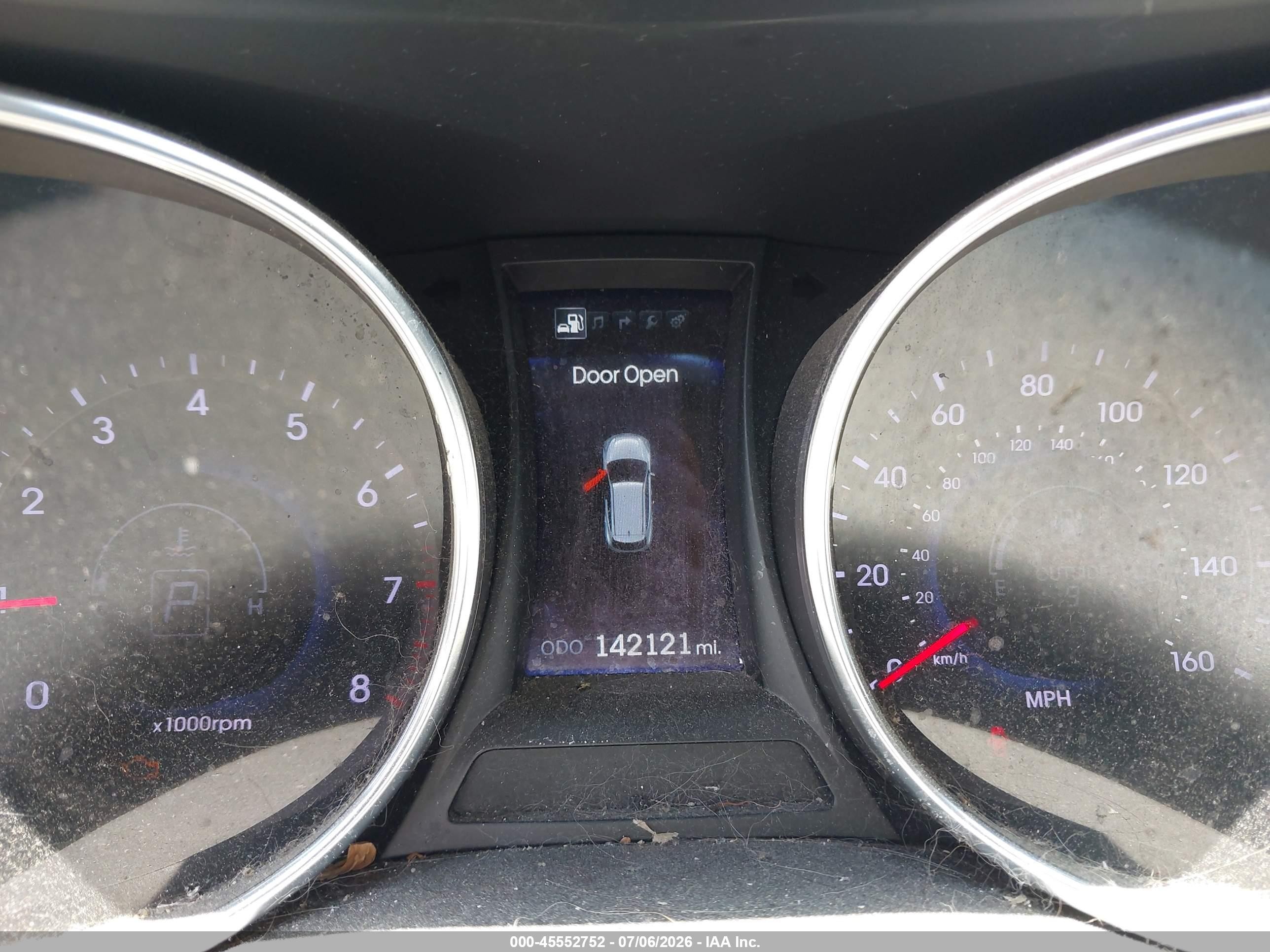 2014 Hyundai Santa Fe Sport 2.4l Gray vin: 5XYZU3LB4EG128530