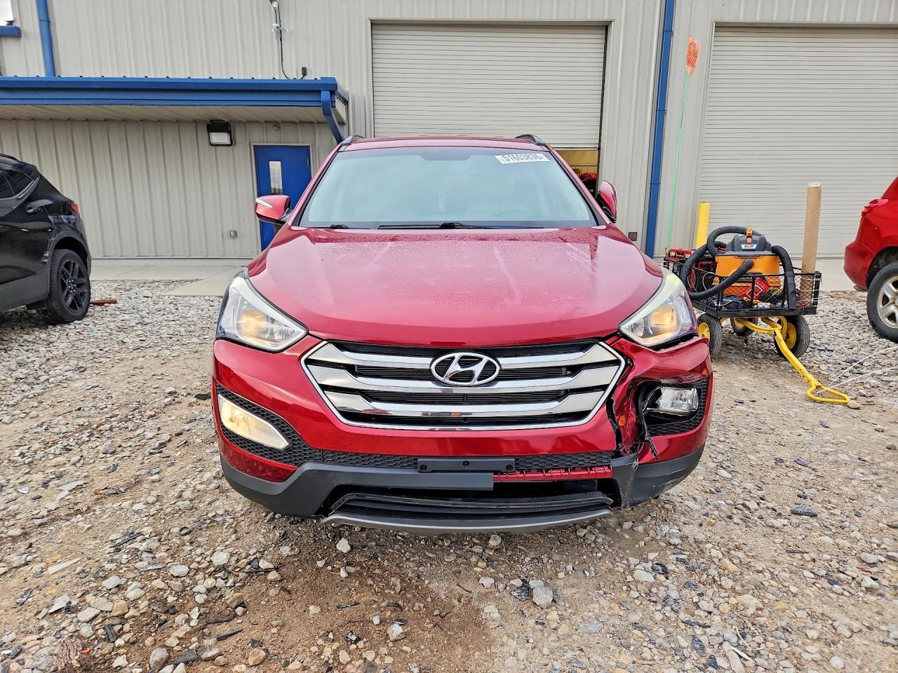 2014 Hyundai Santa Fe Sport 2.4l Red vin: 5XYZU3LB4EG131265