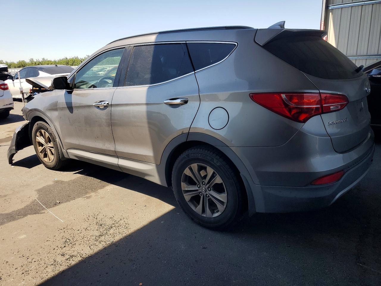 2014 Hyundai Santa Fe Sport 2.4l Silver vin: 5XYZU3LB4EG142511