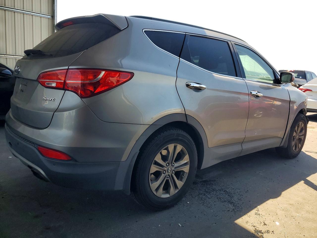 2014 Hyundai Santa Fe Sport 2.4l Silver vin: 5XYZU3LB4EG142511