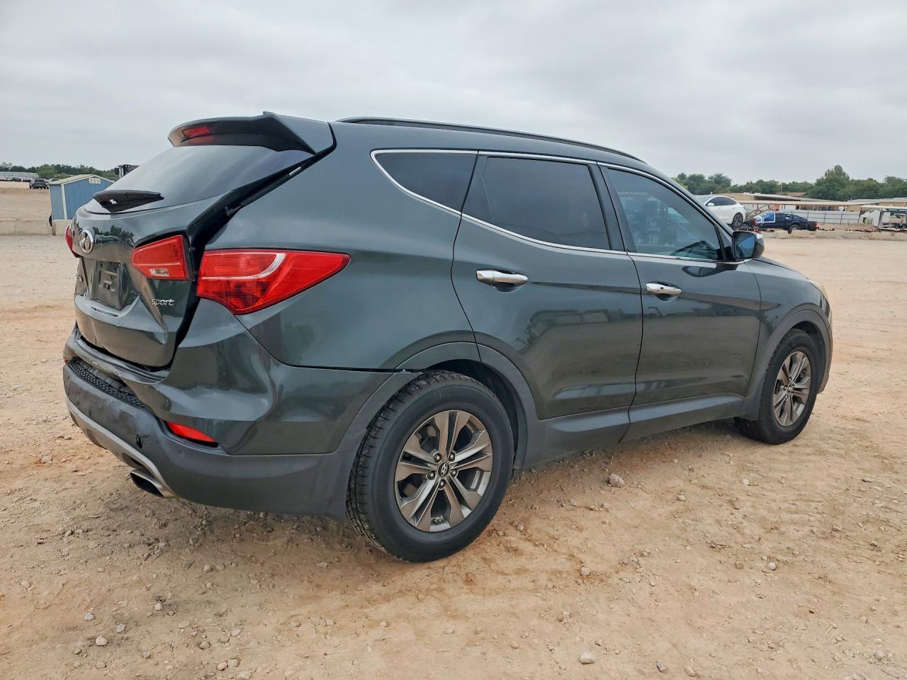 2014 Hyundai Santa Fe Sport 2.4l Gray vin: 5XYZU3LB4EG172088