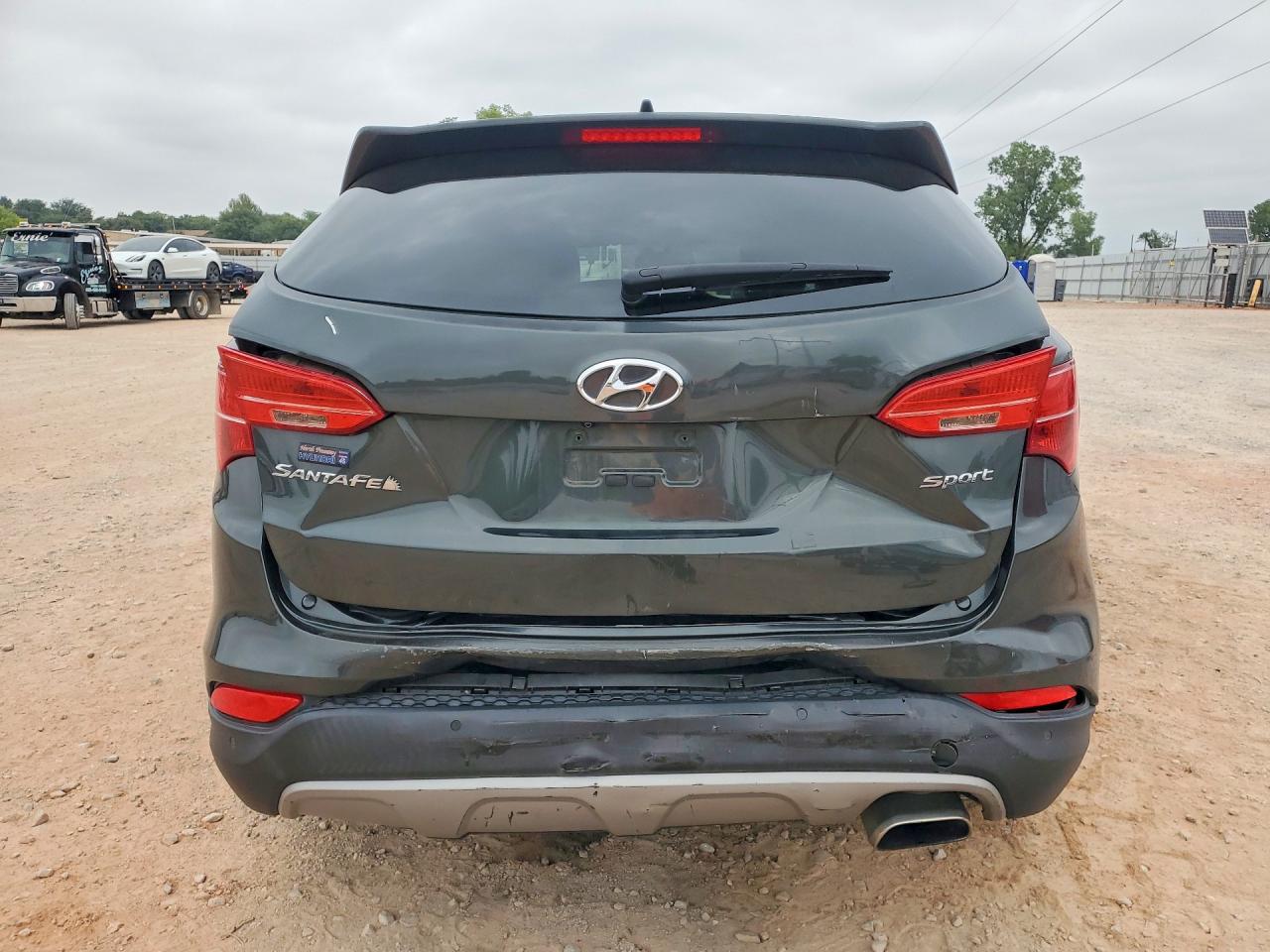 2014 Hyundai Santa Fe Sport 2.4l Gray vin: 5XYZU3LB4EG172088