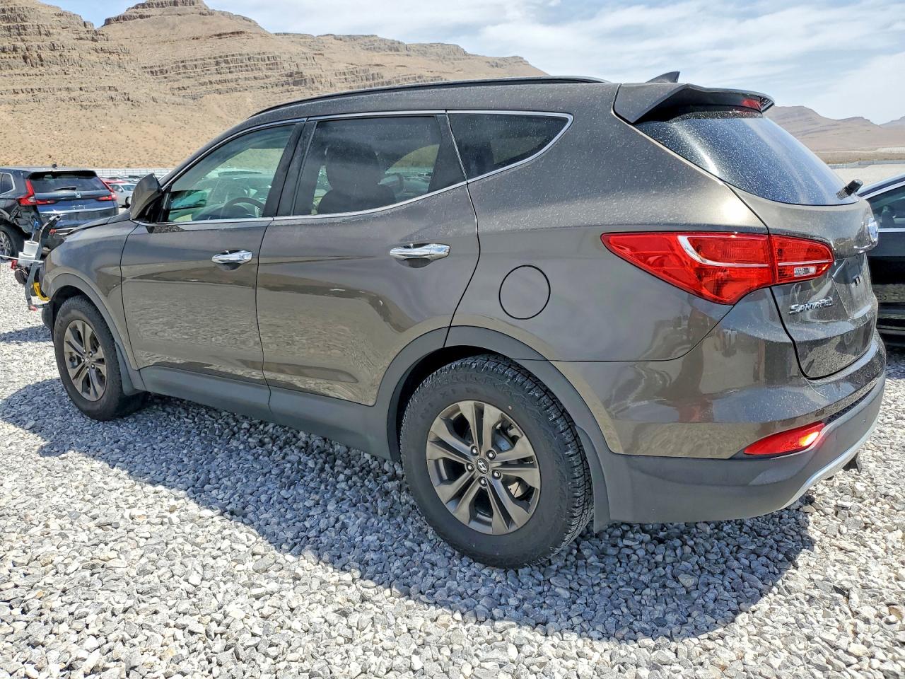 2014 Hyun Santa Fe Серый vin: 5XYZU3LB4EG175024