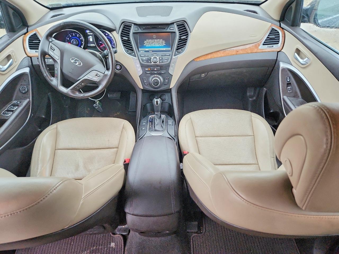 2014 Hyundai Santa Fe Sport 2.4l Black vin: 5XYZU3LB4EG178831