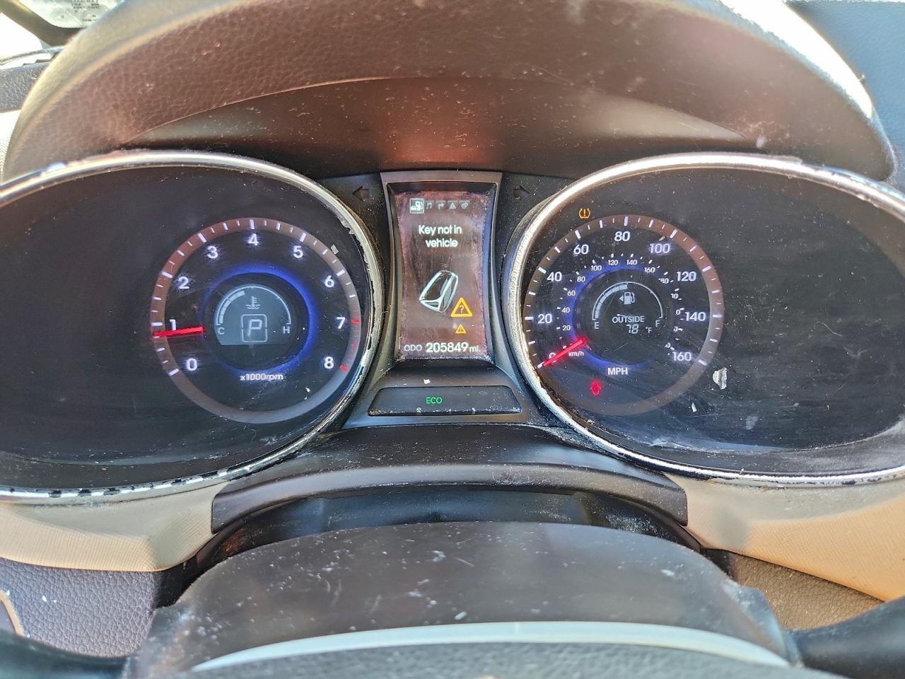 2014 Hyundai Santa Fe Sport Green vin: 5XYZU3LB4EG194138