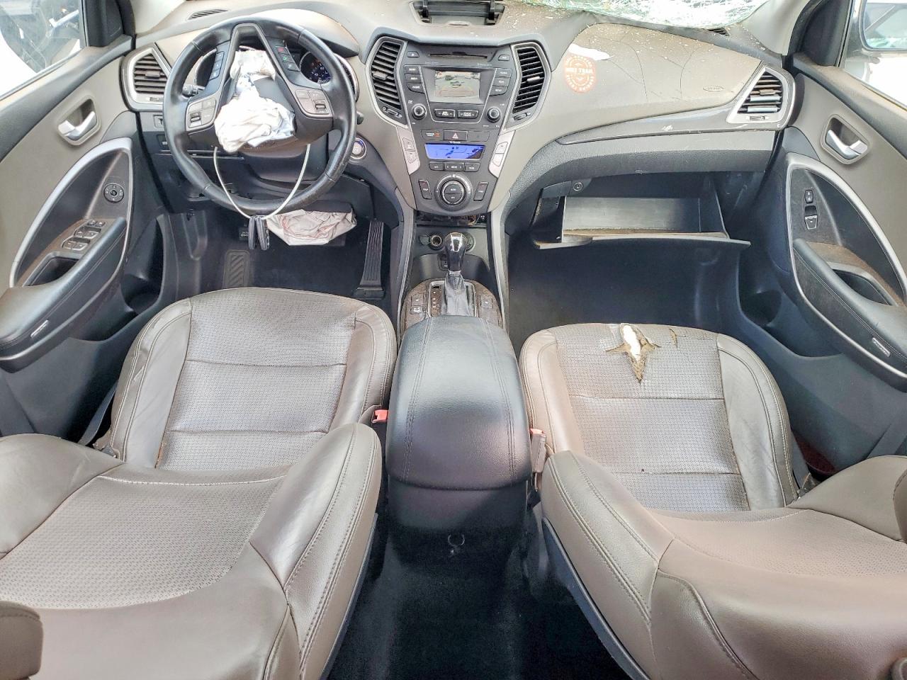 2014 Hyundai Santa Fe Sport 2.4l Silver vin: 5XYZU3LB4EG215487