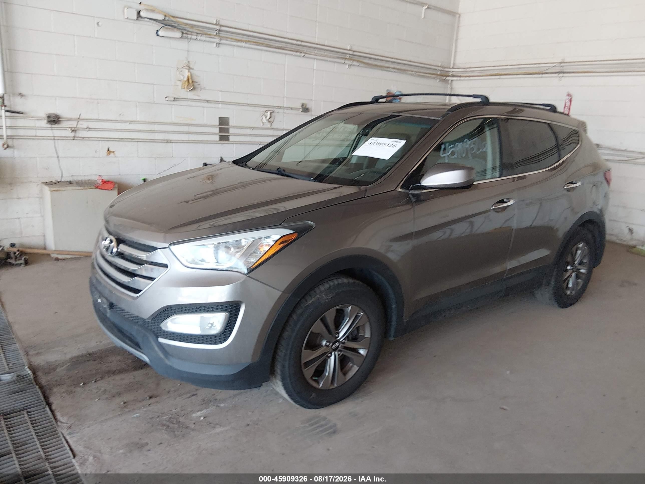 2015 Hyundai Santa Fe Sport 2.4l Серый vin: 5XYZU3LB4FG248037