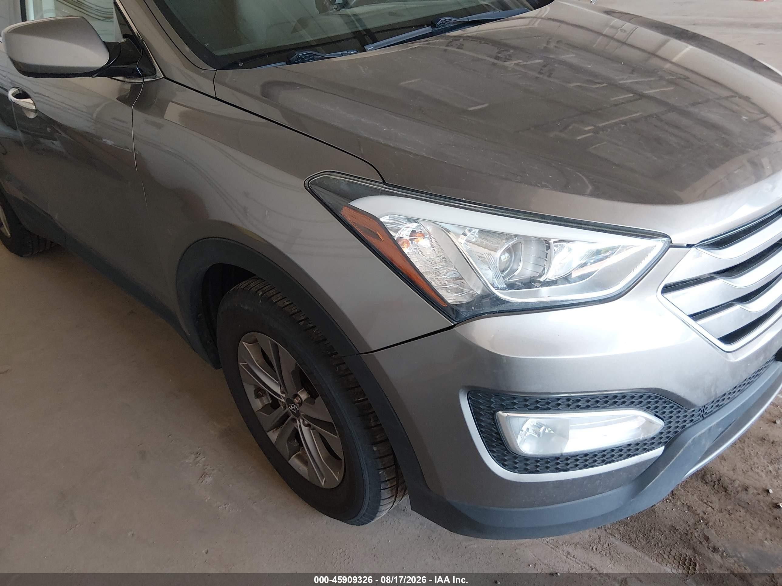 2015 Hyundai Santa Fe Sport 2.4l Серый vin: 5XYZU3LB4FG248037
