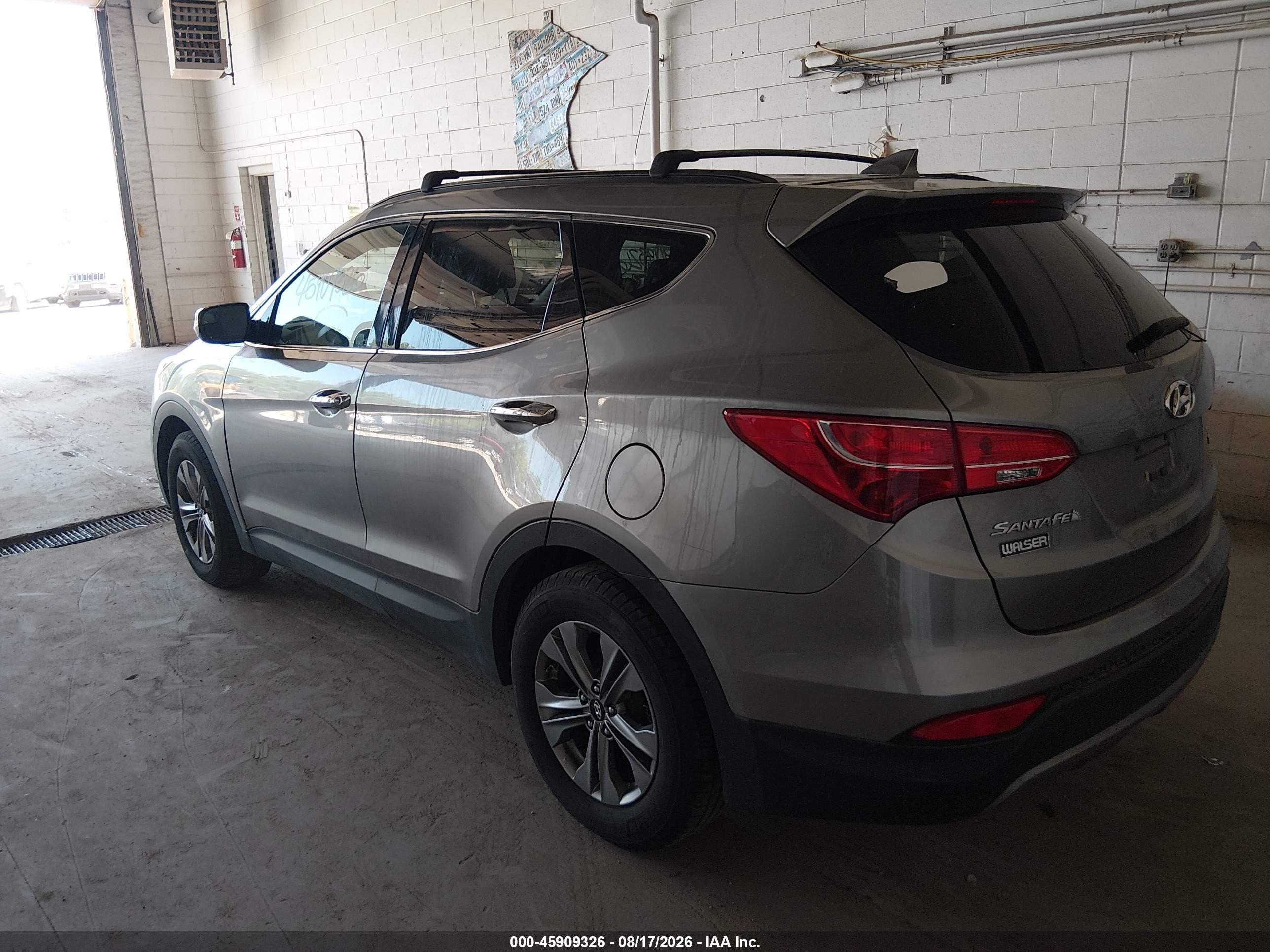 2015 Hyundai Santa Fe Sport 2.4l Серый vin: 5XYZU3LB4FG248037