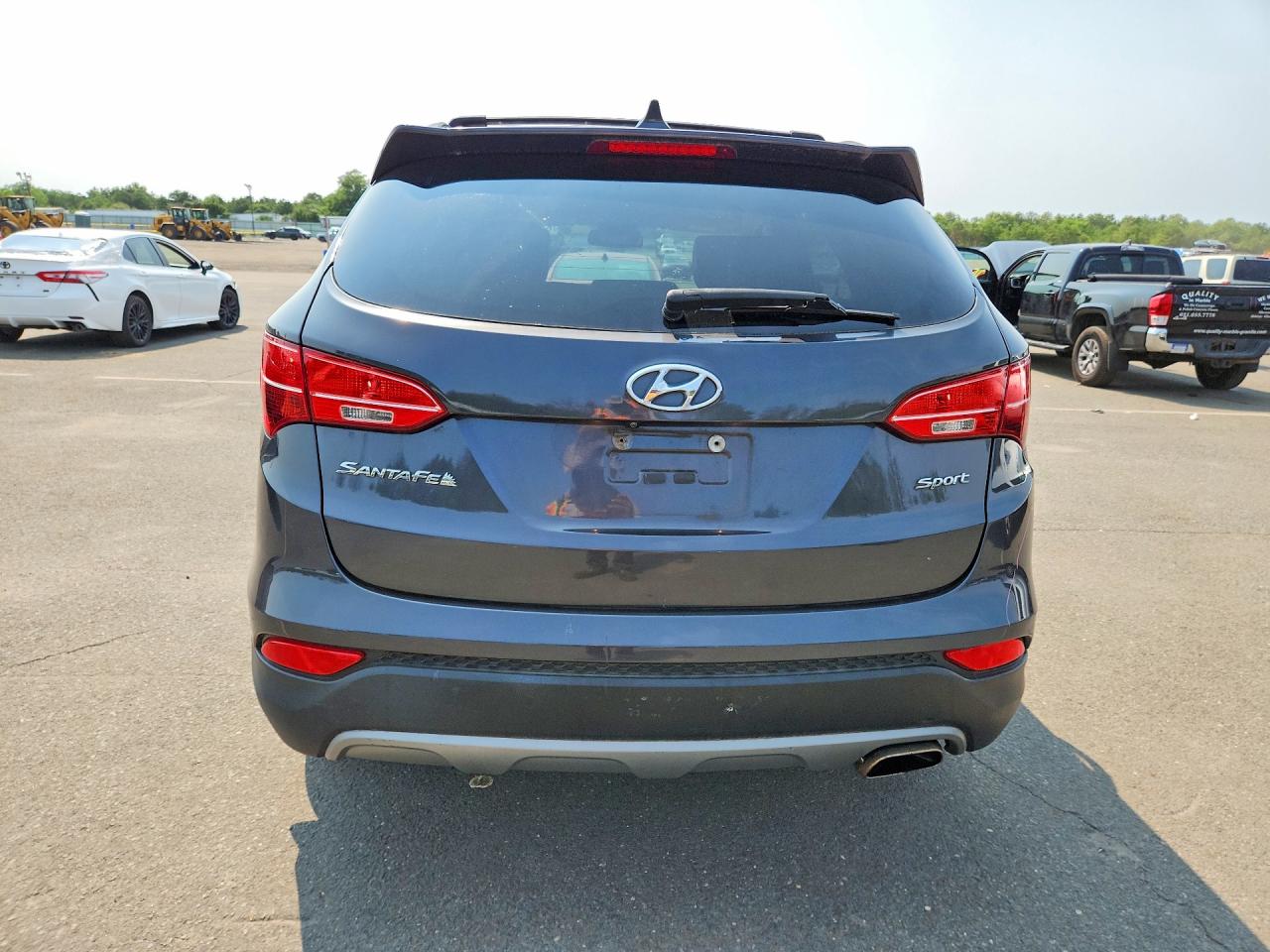 2015 Hyundai Santa Fe Sport 2.4l Black vin: 5XYZU3LB4FG259037
