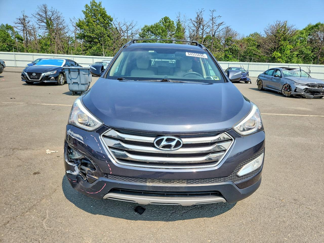 2015 Hyundai Santa Fe Sport 2.4l Black vin: 5XYZU3LB4FG259037
