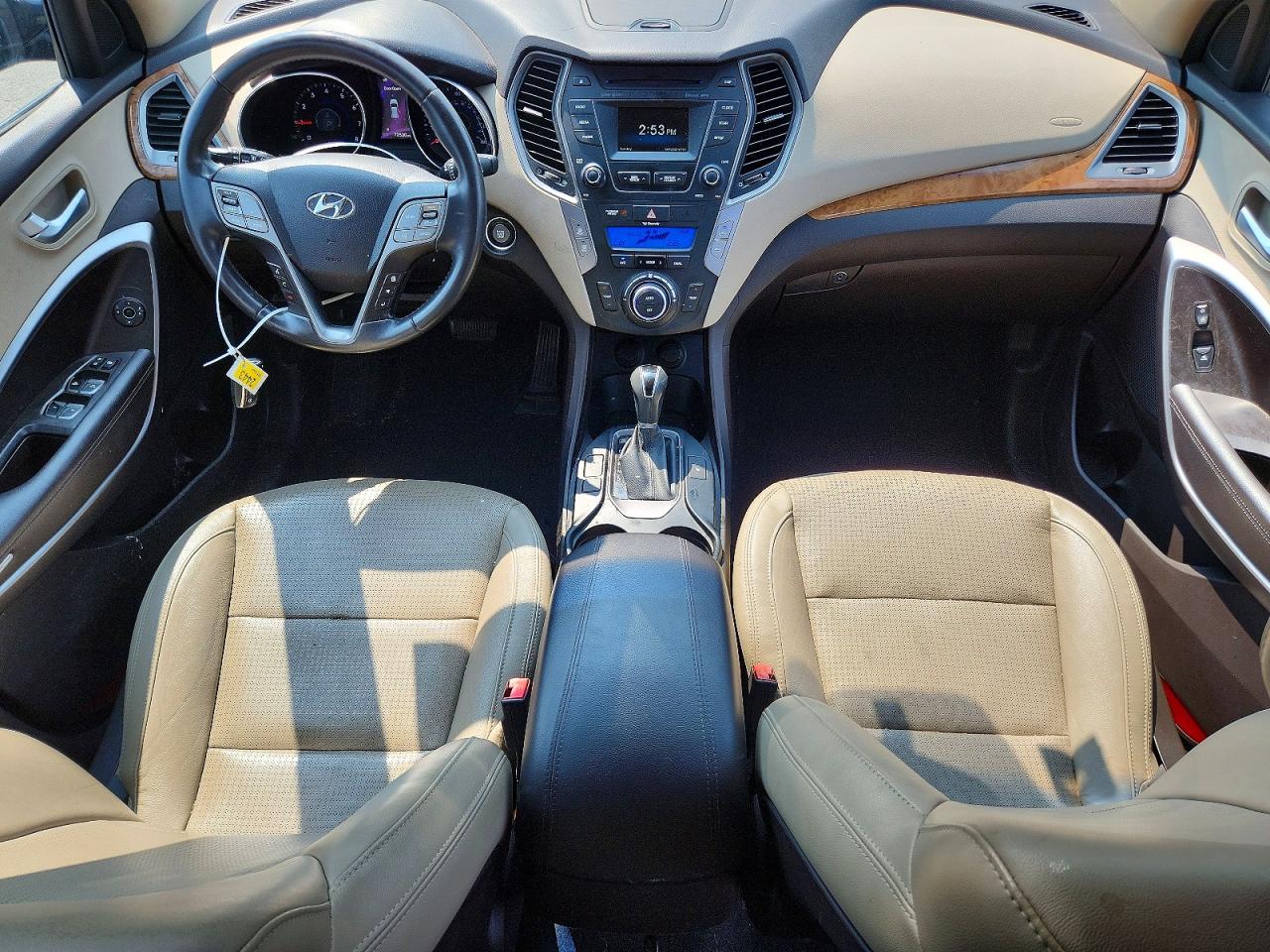 2015 Hyundai Santa Fe Sport 2.4l Black vin: 5XYZU3LB4FG259037