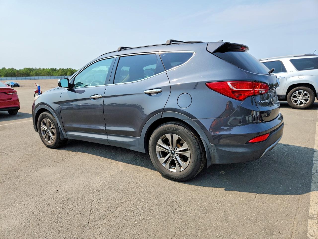 2015 Hyundai Santa Fe Sport 2.4l Black vin: 5XYZU3LB4FG259037