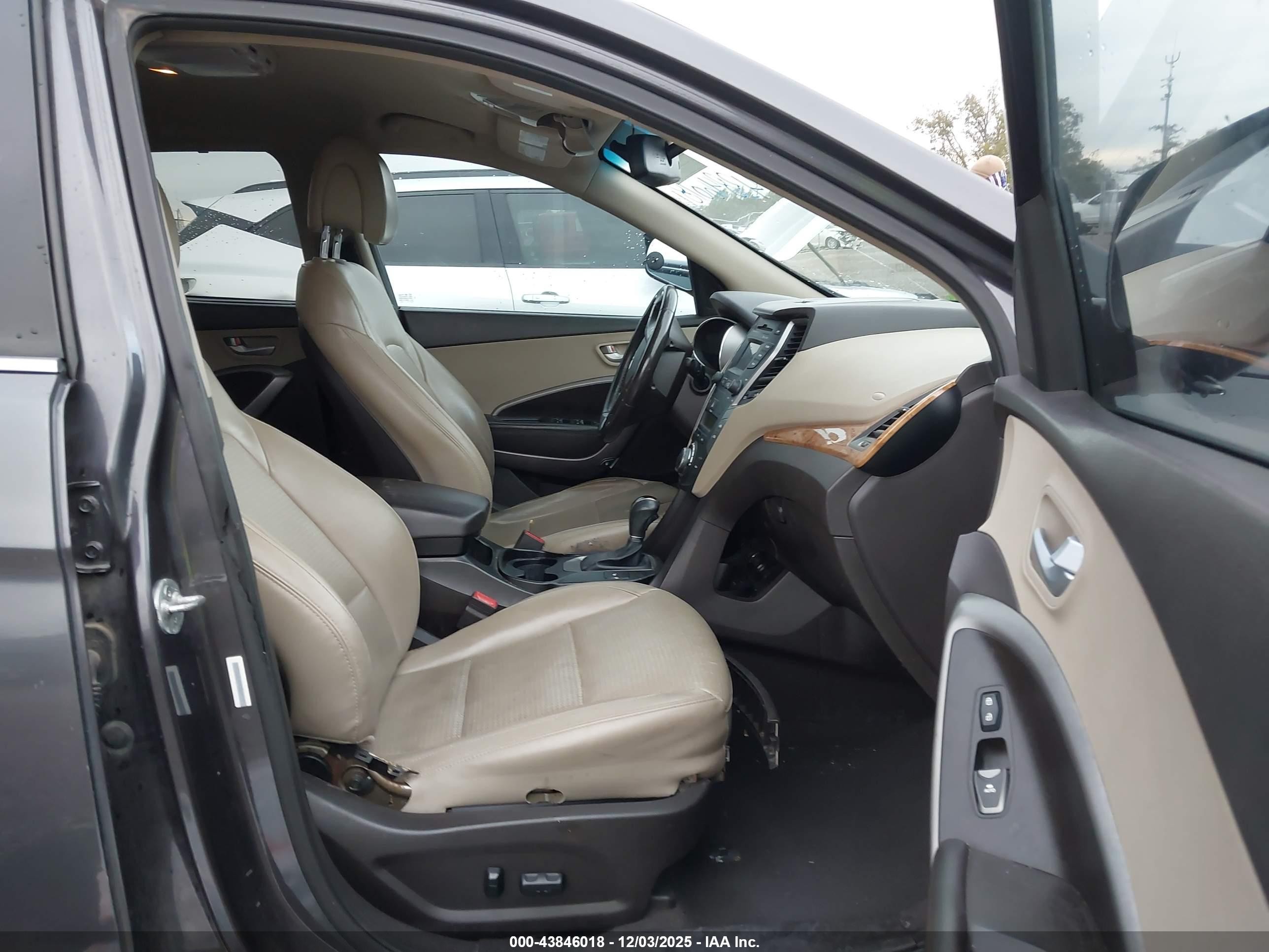 2015 Hyundai Santa Fe Sport 2.4l Gray vin: 5XYZU3LB4FG269972