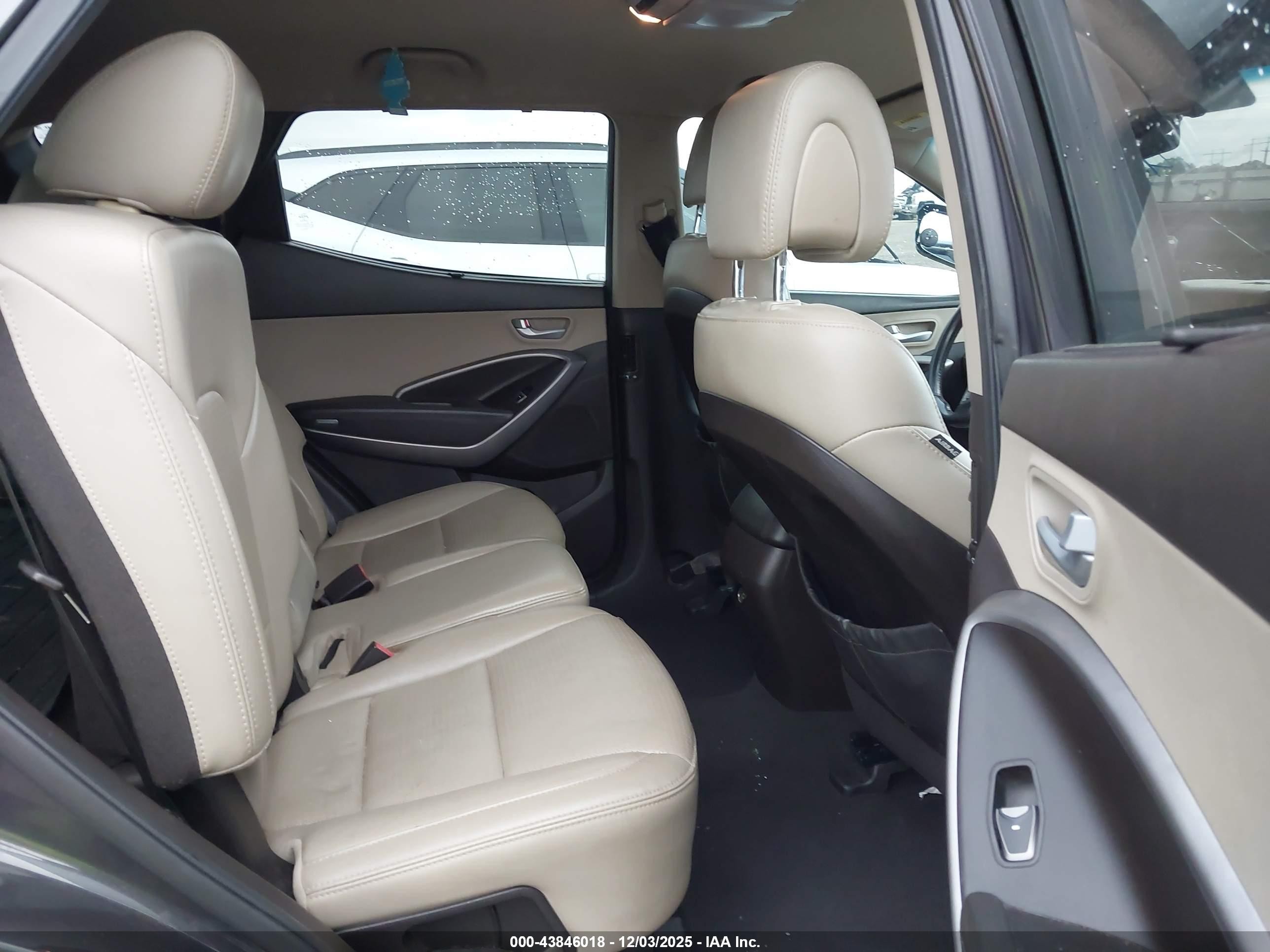 2015 Hyundai Santa Fe Sport 2.4l Gray vin: 5XYZU3LB4FG269972