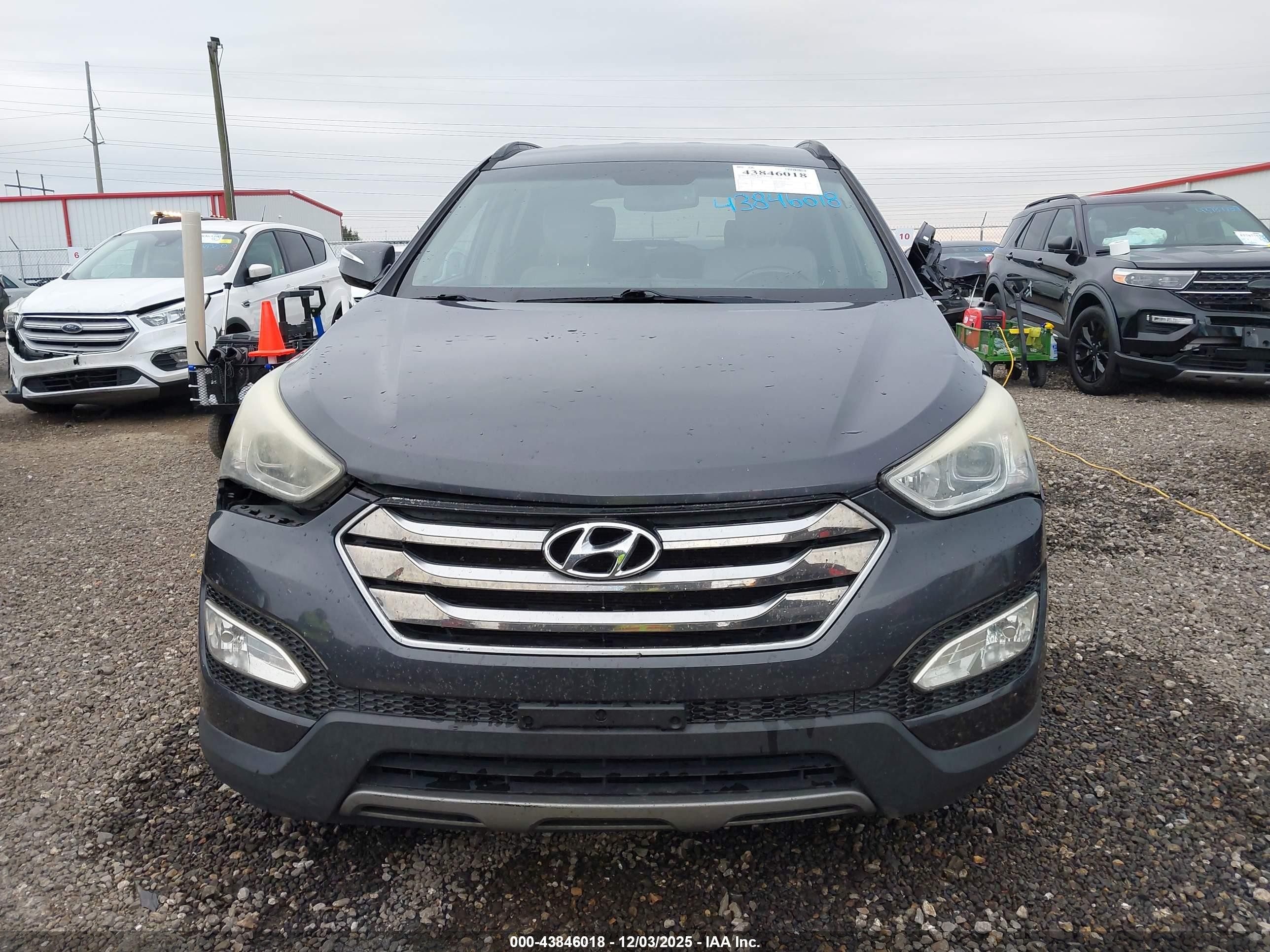 2015 Hyundai Santa Fe Sport 2.4l Gray vin: 5XYZU3LB4FG269972