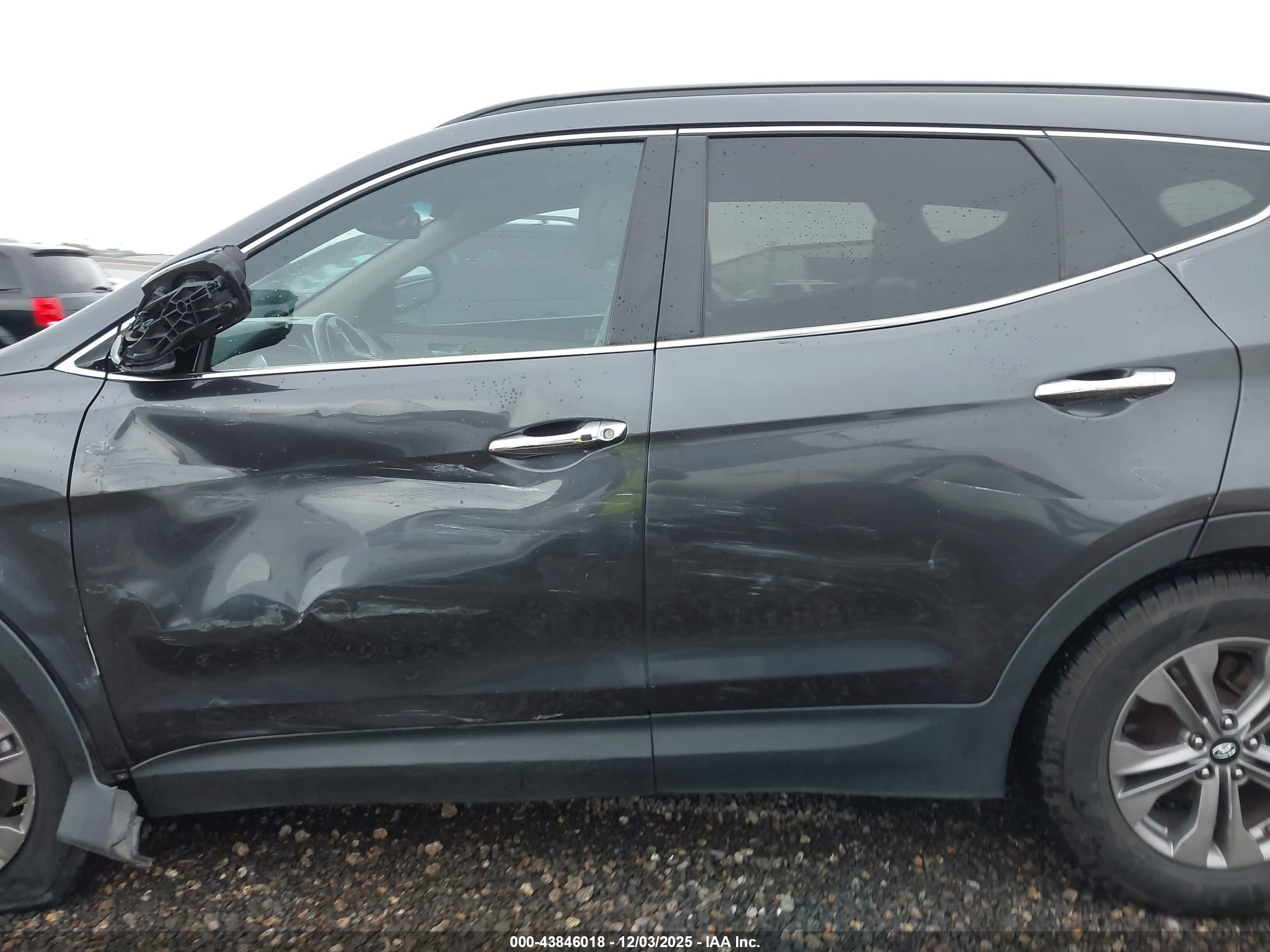 2015 Hyundai Santa Fe Sport 2.4l Gray vin: 5XYZU3LB4FG269972