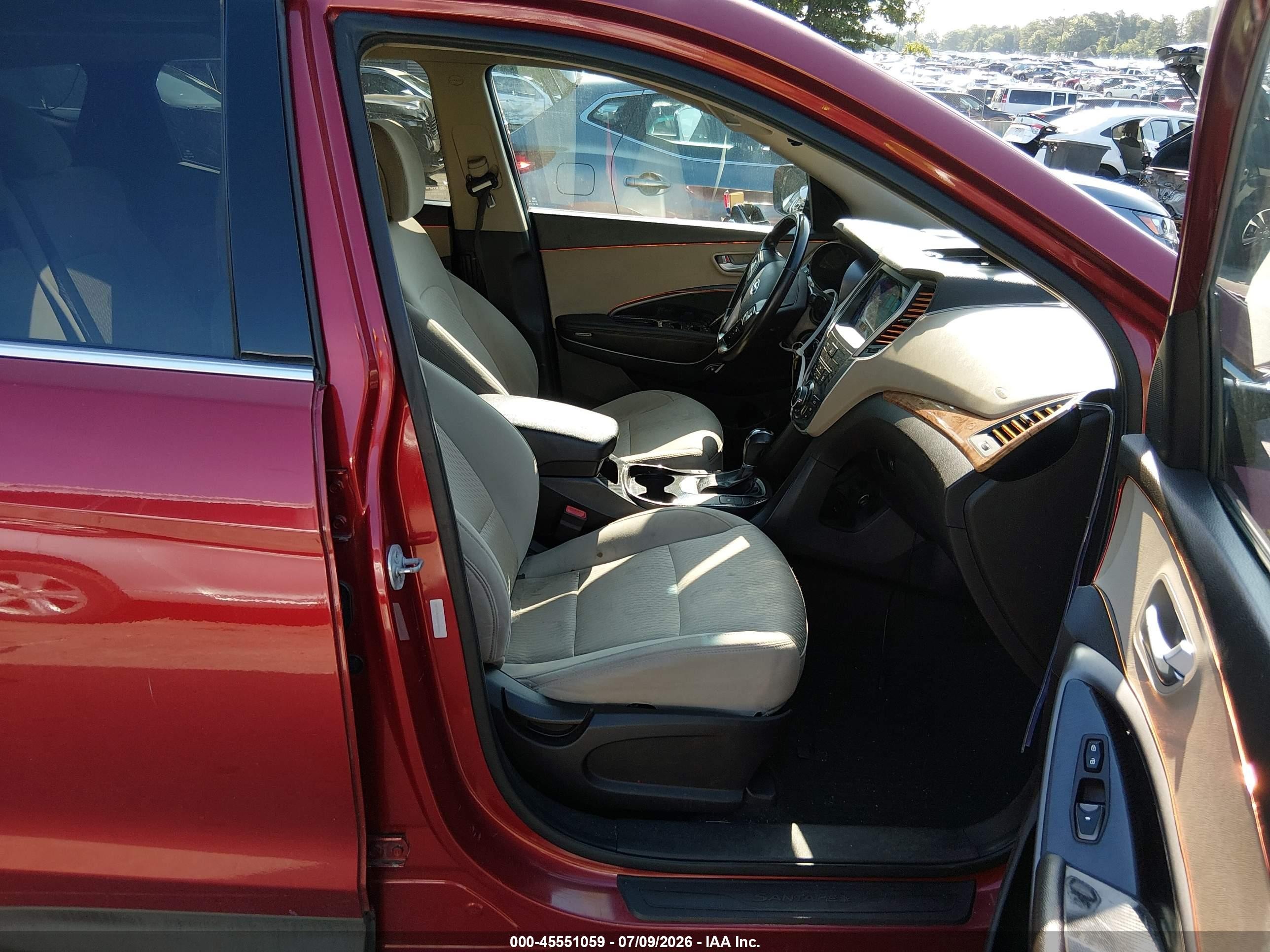 2013 Hyundai Santa Fe Sport Красный vin: 5XYZU3LB5DG008055