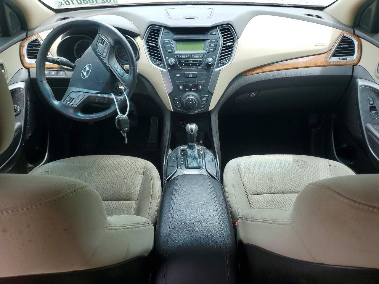 2013 Hyundai Santa Fe Sport 2.4l Оранжевый vin: 5XYZU3LB5DG008069