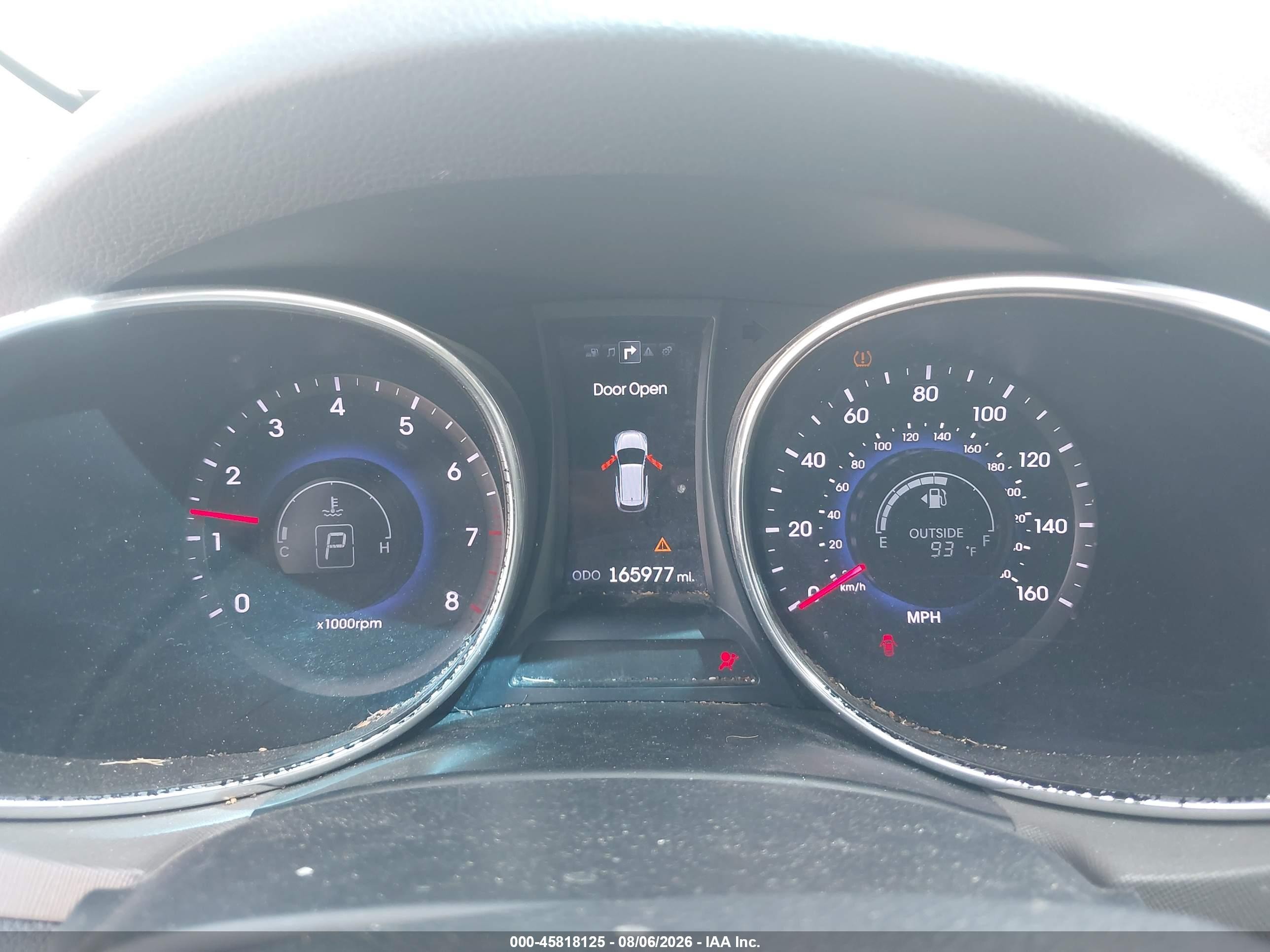 2013 Hyundai Santa Fe Sport Черный vin: 5XYZU3LB5DG016947