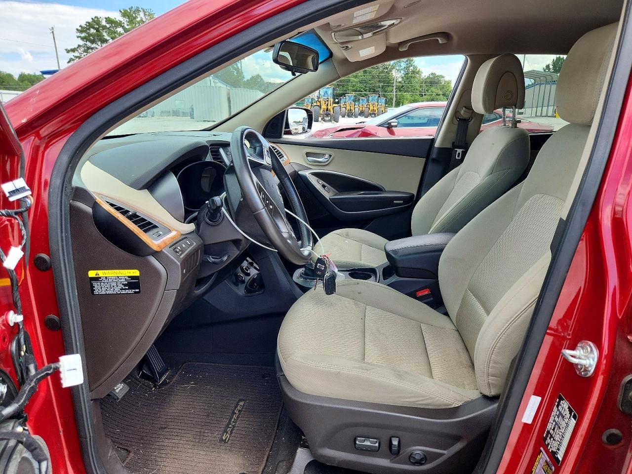 2013 Hyundai Santa Fe Sport 2.4l Burgundy vin: 5XYZU3LB5DG021985