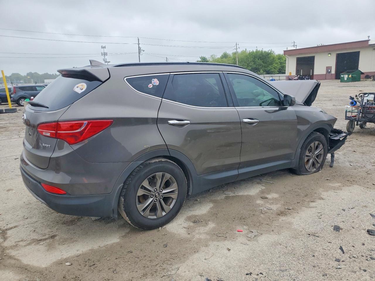 2013 Hyundai Santa Fe Sport 2.4l Brown vin: 5XYZU3LB5DG033599