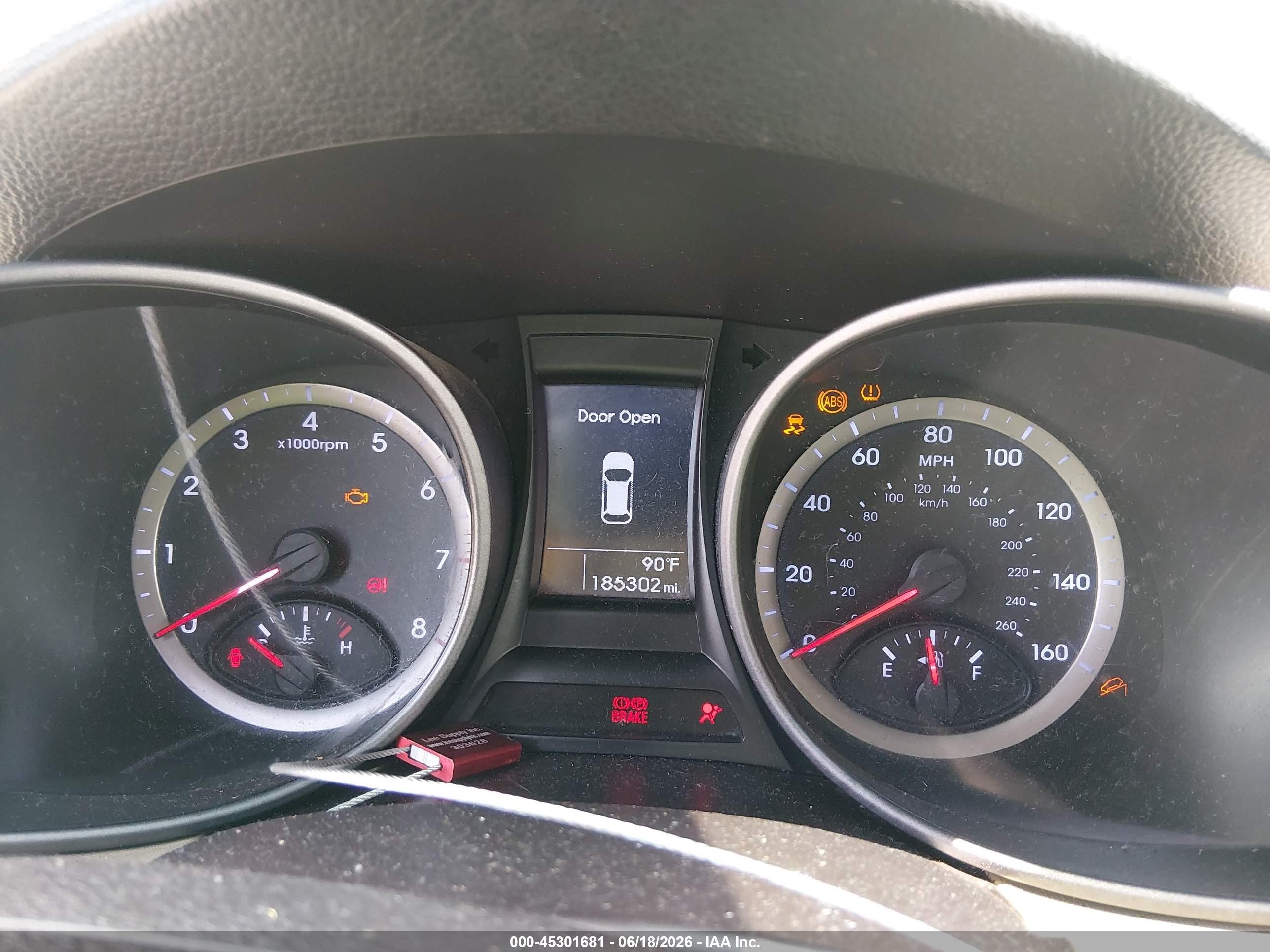 2013 Hyundai Santa Fe Sport Gray vin: 5XYZU3LB5DG036731