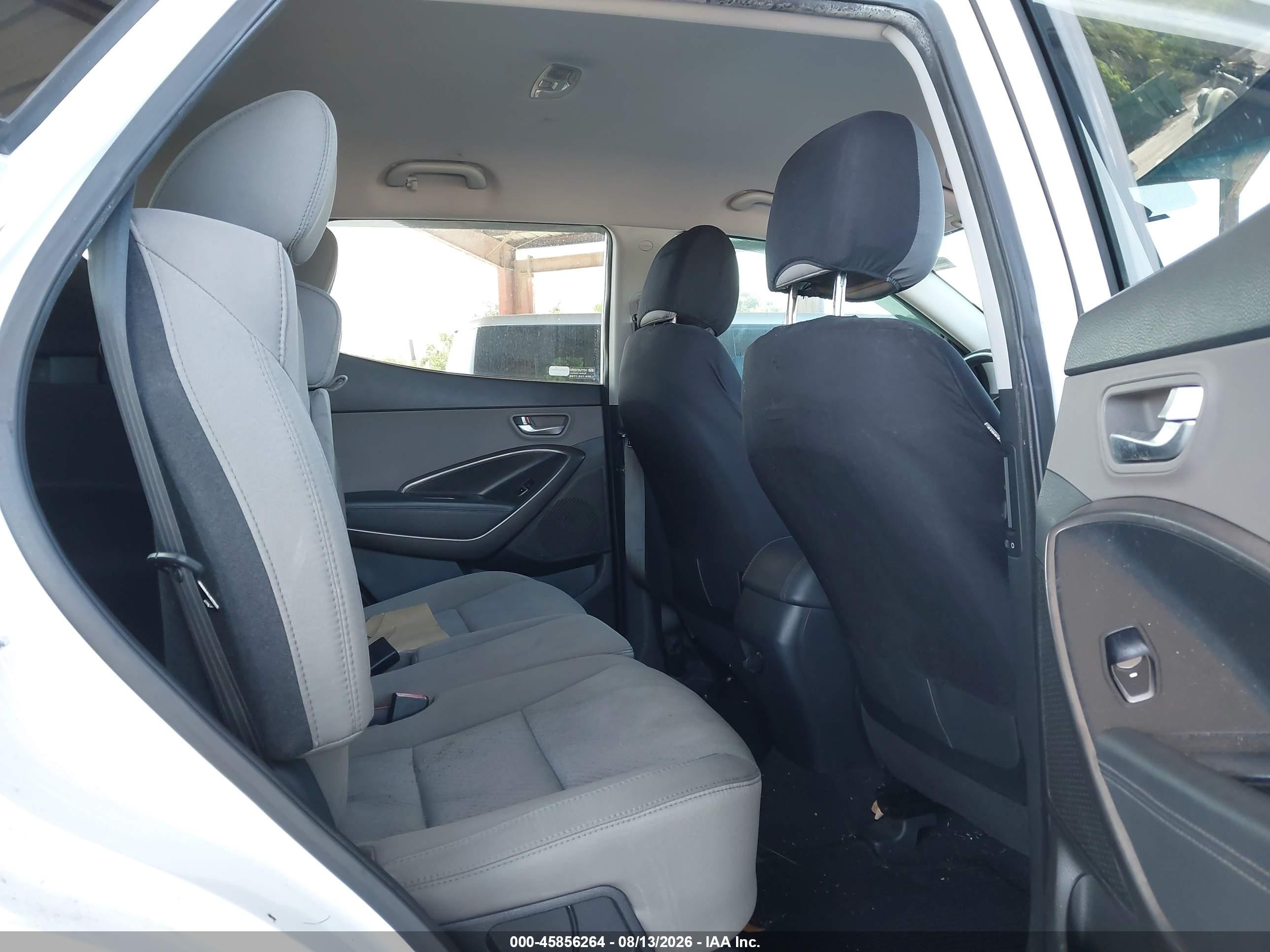 2013 Hyundai Santa Fe Sport Белый vin: 5XYZU3LB5DG067378