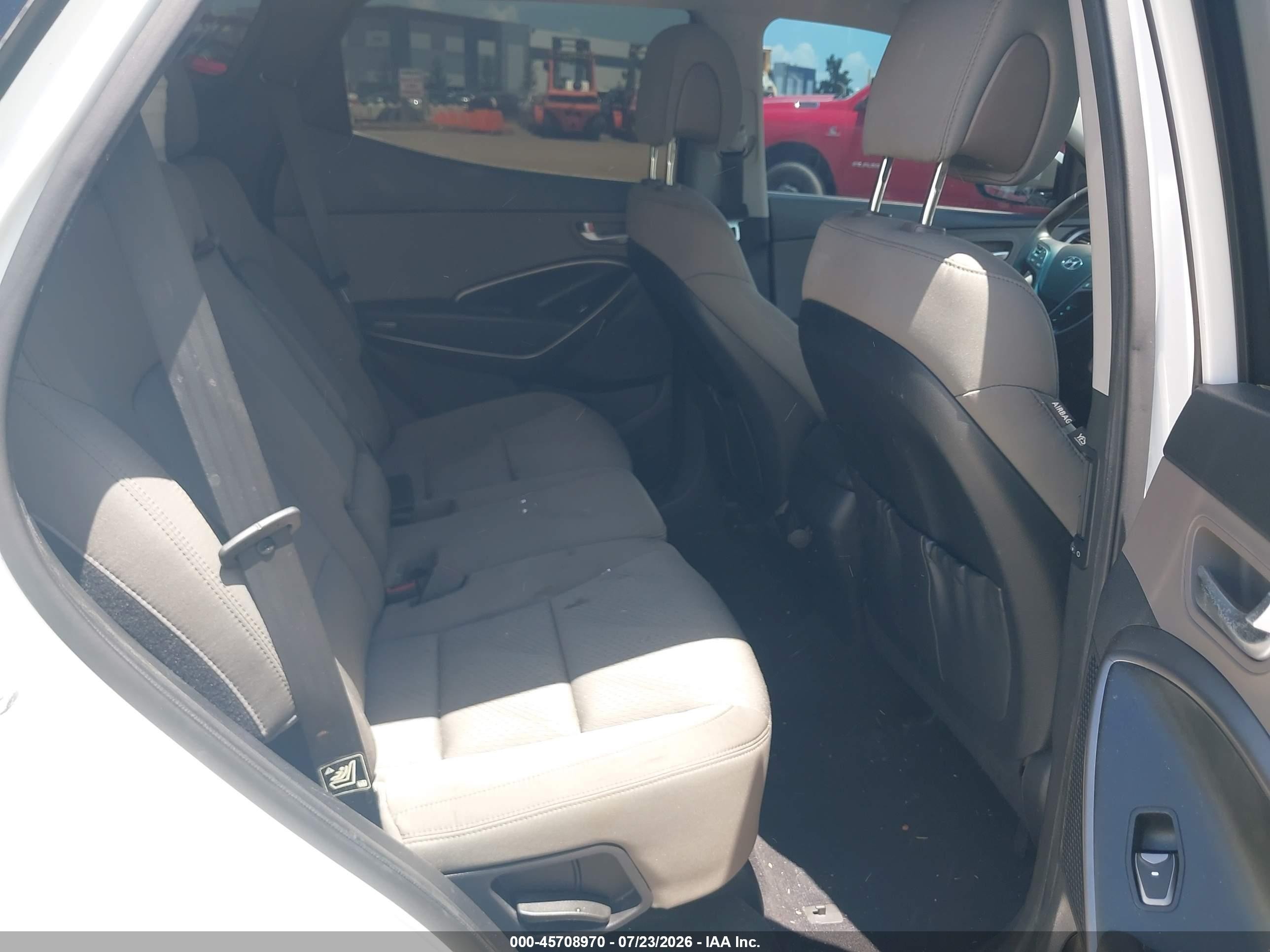 2013 Hyundai Santa Fe Sport White vin: 5XYZU3LB5DG111332