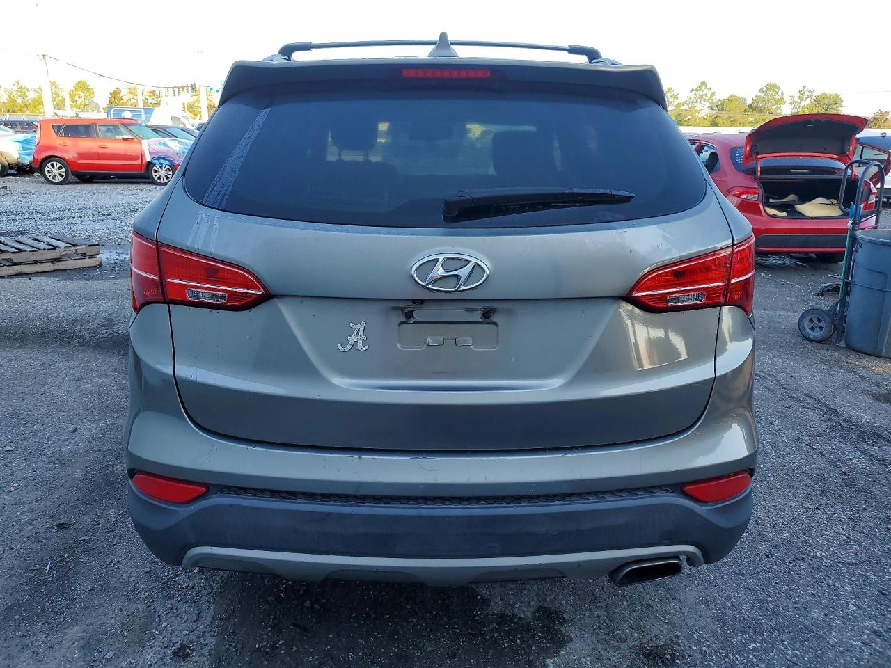 2013 Hyundai Santa Fe Sport 2.4l Gray vin: 5XYZU3LB5DG118913