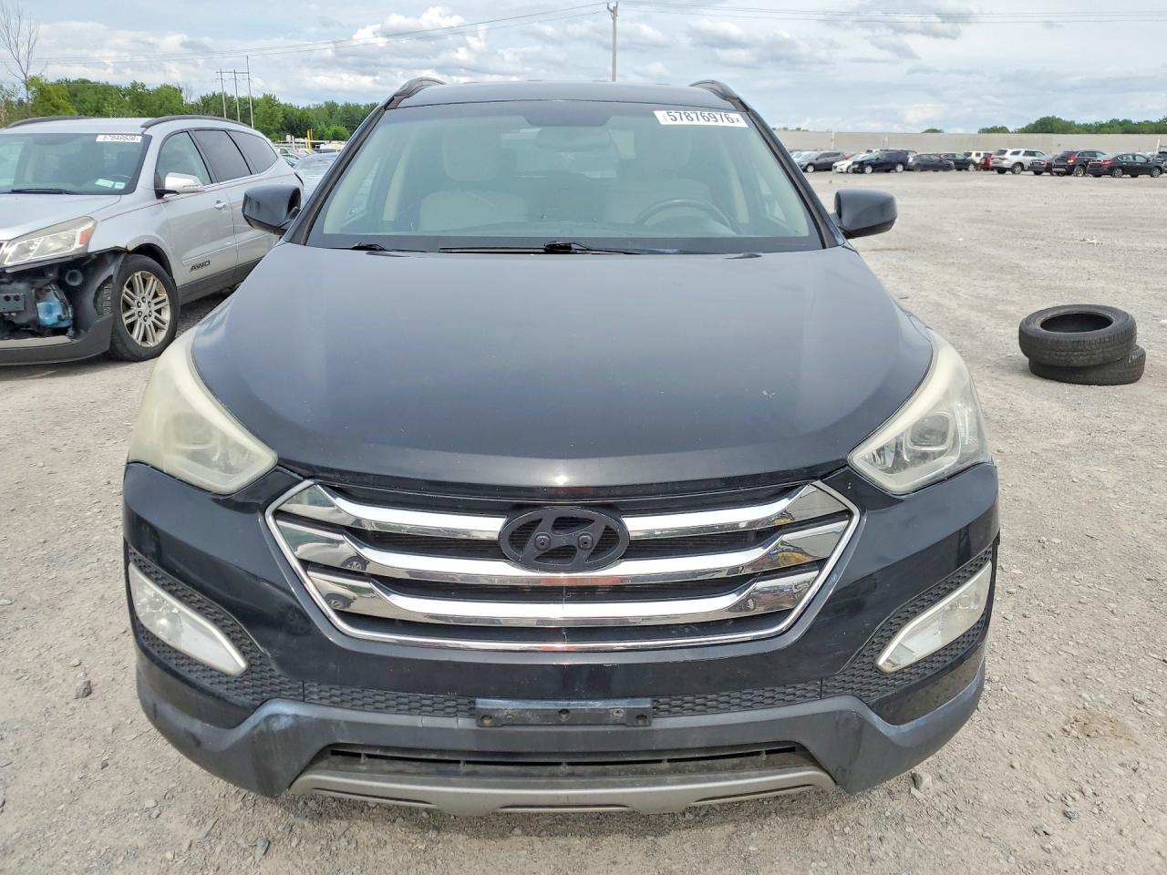 2014 Hyundai Santa Fe Sport 2.4l Black vin: 5XYZU3LB5EG134921