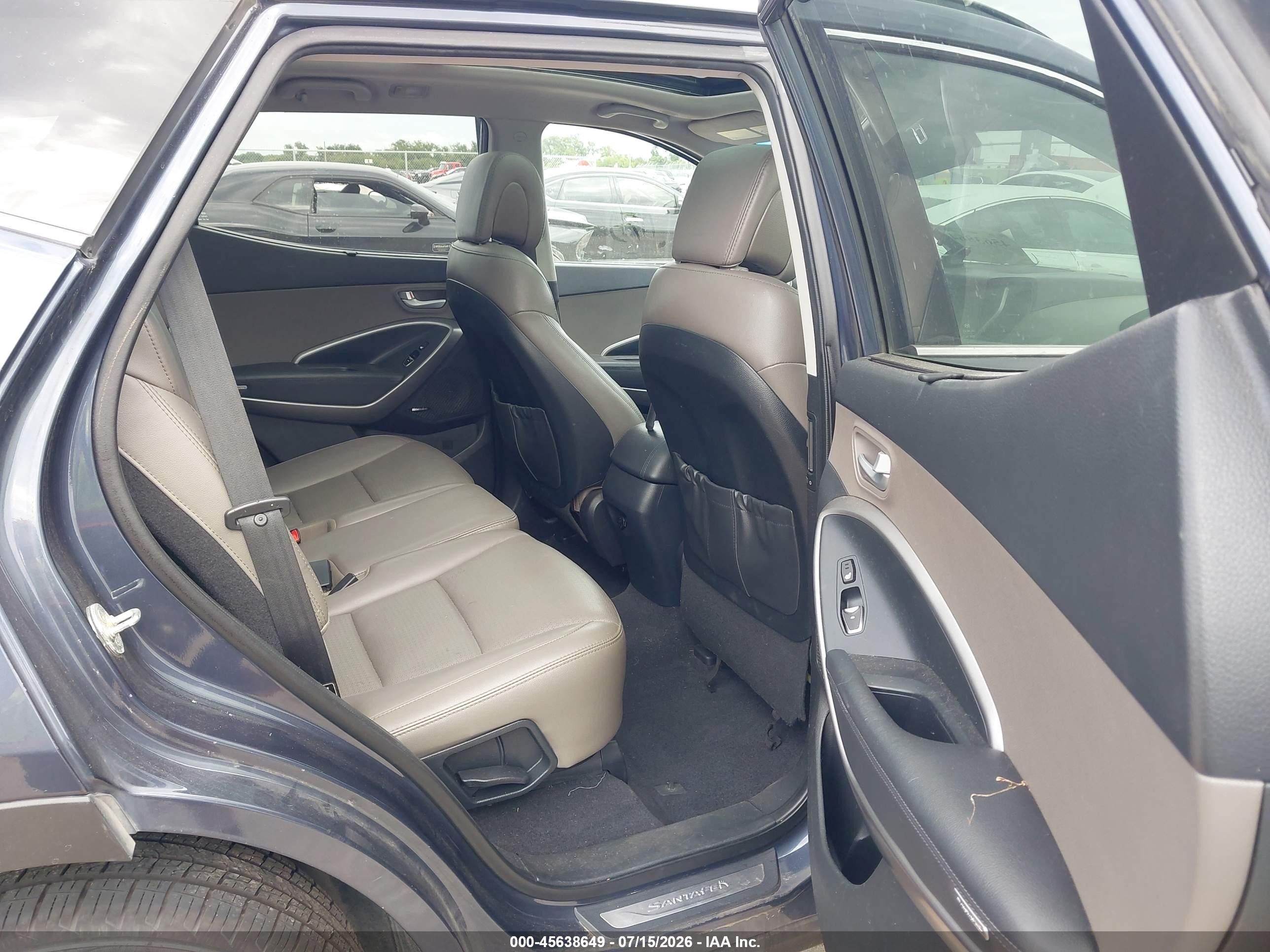 2014 Hyundai Santa Fe Sport 2.4l Gray vin: 5XYZU3LB5EG150195
