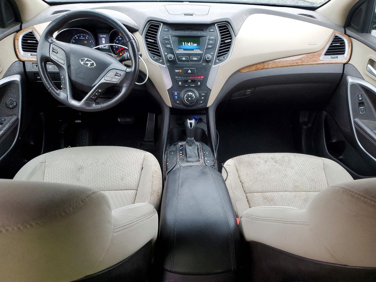 2014 Hyundai Santa Fe Sport 2.4l Black vin: 5XYZU3LB5EG158135